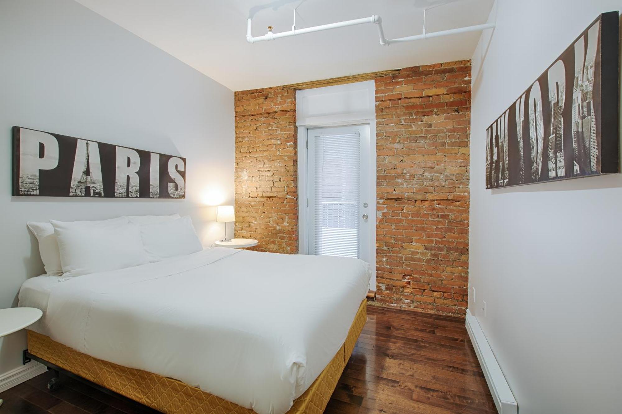 Les Lofts St-Jo - Par Les Lofts Vieux-Quebec Apartman Szoba fotó